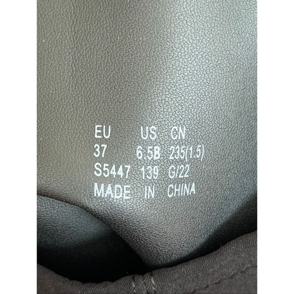 Stuart Weitzman 5050 Over The Knee Boots Size 6.5 Nappa Leather in Black NEW - Picture 8 of 8